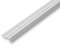 (6,99EUR/m) 25 x 10 x 1000 mm Treppenwinkel silberfarben gebohrt inkl. Montageset Treppenkantenprofil Treppenkante