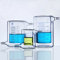 Glass Beaker Glass Jacketed Beaker Double Layer Glass Beaker Lab Jacketed Reaction Beaker Chemistry Science Lab Equipment 3.3 Borosilicate Glass Flask 500ml