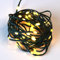 Qbis Battery Powered Outdoor Lights Multifunction with Timer. Warm White Outdoor Fairy Lights on Green Wire Perfect for Your Christmas Tree or Garland. Micro LED String Lights. (60 LED Green Wire)