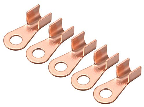sourcing map OT-500A Open-End Crimp Terminal Lugs AWG 1/0-4/0 Battery Cable Connector 5pcs