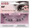 KISS Falscara Lot de 10 mini extensions de cils volumineuses, synthétiques et réutilisables