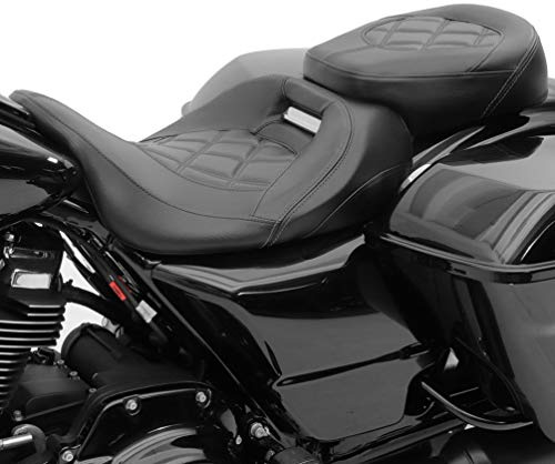 Sitzbank kompatibel mit Harley Davidson Street Glide 09-22 Craftride RH3 schwarz