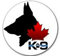 Sticker-Designs 10cm! Klebe-Folie Wetterfest Made-IN-Germany Hamilton Polizei USA Police K9 Hund Welpe Rescue Safety Canada UV&Waschanlagenfest Auto-Aufkleber Profi-Qualität! F432