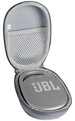 Hard Travel Case for JBL Clip5/ JBL Clip 4 - Bluetooth Portable Speaker by Hermitshell(Gray)