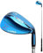 56/60 Golf Sand Wedge Golf Mazze da Golf per Uomini Golf Driver Sport Cunei Golf Golf Sand Rod (Blu, 56)