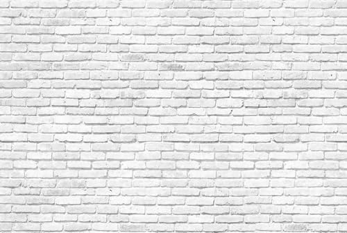 Komar Vlies Fototapete - Brick Wall - Größe 368 x 248 cm, 4 Teile inklusive Kleister - Tapete, Wohnzimmer, Schlafzimmer