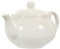 Théières Pour Le Thé Théière En Porcelaine Avec Infuseur Théière Blanche Théière Kungfu Et Feuilles Mobiles Théière En Céramique Théière