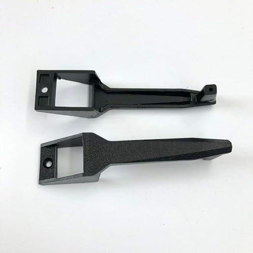 Kit Coppia Maniglie Maniglia Per Porta Portiera Nero Nere Ape 50