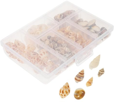 Lurrose Diy-muscheldekorationen Zum Selbermachen Natürliche Strandmuscheln Für Aquarien Und Schreibtischdekor Kleine Bastel Zubehör