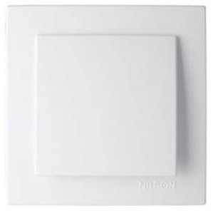 Conmutador cruzamiento blanco empotrado, compatible con serie 8000, ideal para controlar circuitos eléctricos y optimizar instalaciones.