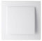 Conmutador cruzamiento blanco empotrado, compatible con serie 8000, ideal para controlar circuitos eléctricos y optimizar instalaciones.