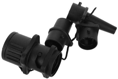 BCOATH Multifunctional Inflatable Boat Air Valve Adapter for Kayak Sup Pump Quick Inflation Deflation Portable Lightweight Pump Adapter for Rubber Boats and Paddle Boards