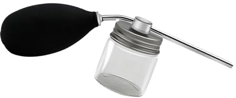 Ahuuen Aplicador de Tierra de Diatomeas | Pulverizador De Polvo para Jardín,Aplicador Ergonómico para Interiores Y Exteriores con Dispensador para Abejas E Insectos