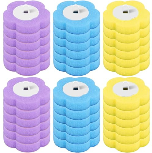 Disposable Toilet Wand Refills 36PCS Toilet Brush Replacement Head Toilet Brush Refills Replacement Wand Pads for Toilet Bowl Home Bathroom Kitchen Deep Cleaning No Brush (36 Brush Head)