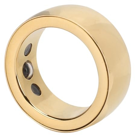 Ausla Intelligenter Ring, Wasserdicht, Mehrere Sportmodi, Fitness-Gesundheitsüberwachung, Kalorienverfolgung, mit Ladeetui, Größe 20