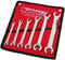 Neilsen CT1424 6pc Metric Flare Nut Spanner Set - 6mm to 24mm with 15-Degree Offset for Easy Access
