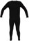Kids Thermal Winter Warm Underwear Set Long John Bottom and Long Sleeve Top Size:Age 3-5 Years (Unisex Boy Girl Children) Colour:Black