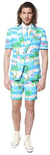 OppoSuits Herren Men Suit Business-Anzug Hosen-Set