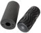 TOGU Blackroll Actiroll Wave M Set Faszienrolle, Schwarz, M