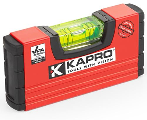 Kapro K246 - Livello, 246, 10,2 cm, colore: Rosso