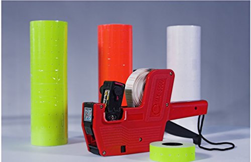 Preisauszeichner inkl. 90 Etikettenrollen u. zwei Farbrollen - 2. Wahl