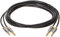 Amazon Basics Cavo per altoparlanti con Connettore a banana placcati in oro, CL2, privo di ossigeno al 99,9%, 1.8 m, Nero