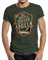 Männer Geschenk T-Shirt für Angler und Fischer: Mir reicht's - Ich GEH' Angeln, Oliv, Gr.- L