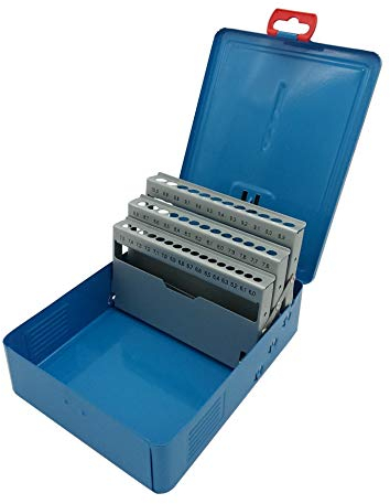 Spiralbohrerkassette Metallbohrerkassette 41 tlg. LEER 6,0 mm - 10,0 mm Leerbox zum eigenen Bestücken
