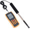 Anemometro digitale GM8903 Misuratore di temperatura della velocit?del vento a filo caldo portatile per la raccolta dei dati meteorologici, attivit?all'aperto