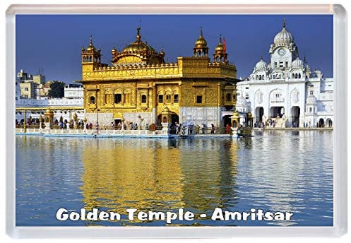 Golden Temple - Amritsar - India - Fridge Magnet 96 x 67 mm Jumbo Size BBSM1662