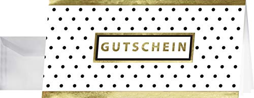 SIGEL Gutscheinkarten A6 quer 10er Set | DS100, Mit Umschlägen, ideal zum individuellen Bedrucken