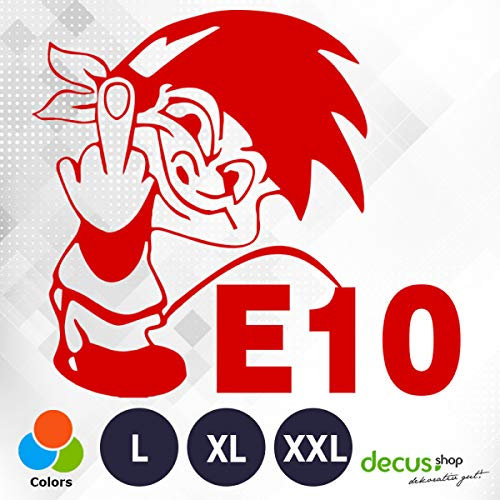 Decus Piss E10 XL 2310 (rot) // Sticker OEM JDM Style Aufkleber