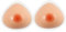 Vollence DD Cup Triangulaires Formes de Seins en Silicone Auto-adhésifs Faux Seins pour prothèse de Mastectomie Crossdresser Travestis transsexuels Cosplay CD