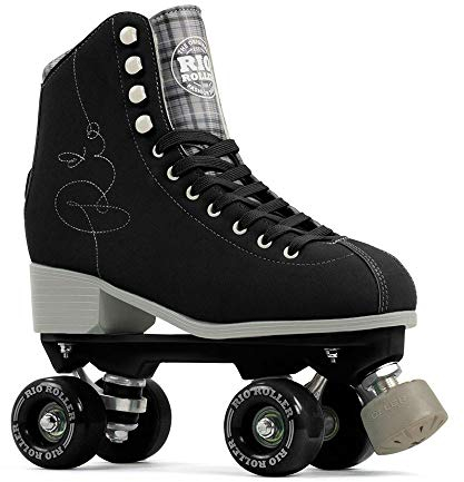 Rio Roller Signature Adults Skates für Erwachsene, Unisex, Schwarz, Größe 47