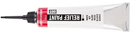 Amsterdam Tube de peinture Relief Blanc 20 ml 100