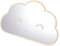 HOMSFOU 1stk Wolkenspiegel Acrylspiegel Für Kinder Dekorative Acrylspiegel Deko-Spiegel Aus Acryl Wolken Wandtattoo Aufkleber Badezimmerspiegel Für Wand 3D Geschenk Jahrgang E1 Sperrholz