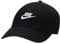 NIKE FB5368-011 U NK Club Cap U CB FUT WSH L Hat Unisex Adult Schwarz-Weiss Größe M/L