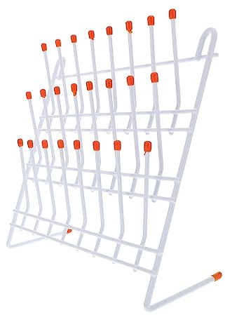 ULTECHNOVO 1stk Labor-abflussgestell Reagenzglasgestell Aus Metall Abtropfgestell Für Reagenzgläser Weinglas-trockengestell Heringe Abtropfgestell Halter Für Hölzern Eisen Klapptisch Baby