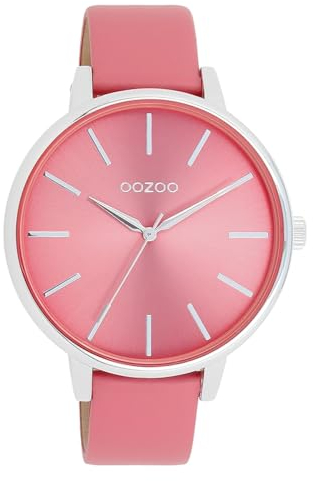 Oozoo Timepieces Damen Uhr | Armbanduhr Damen mit Lederarmband | Hochwertige Uhr für Frauen | Edle Analog Damenuhr in rund C11295