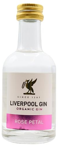 Liverpool Spirits - Rose Petal Miniature - Gin 5cl 46% ABV