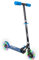 EVO Kinder-Scooter mit beleuchtetem Inline-Roller, 2 Räder, verstellbarer Griffhöhe, einfach zusammenklappbar, für Jungen und Mädchen, Tretroller für Kinder im Alter von 5–12 Jahren