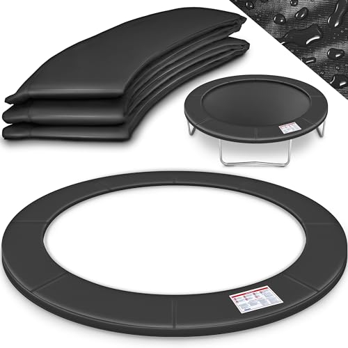 KIDUKU Trampolin Randabdeckung | Ø 244cm 305cm 366cm 427cm | reißfest | 100% UV-beständig Federabdeckung Randschutz (427 cm)