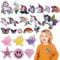 WuGU 23 Stück Flicken zum Aufbügeln Kinder, Aufbügelflicken Einhorn, Bügelbilder für textilien, Bügelbilder Kinder für Kleidung Jacken Rucksäcke Jeans Patches,Reparieren Sie Das Loch, DIY-Zubehör