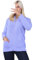 STAR FASHION Women's Cable Knit Zip Through Jumper Long Sleeve Cardigan Ladies Collared Neck Knitwear Zipper Cardigan 2 Pockets Pullover Lilac 16-18