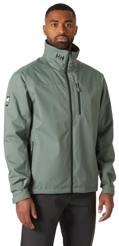 Helly Hansen Men's Standard Crew Jacket 2.0, 485 Grey Cactus