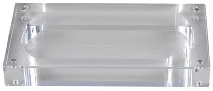Boîte de présentation en acrylique transparent pour console de jeu PSP2000/3000 - Housse de protection anti-poussière pour PSP2000