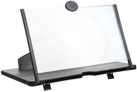 OKUMEYR Phone Bildschirmlupe Hd Bildschirmvergrößerer Mit Halterung Für Smartphone Schutz Vor Augenbelastung Vielseitig Für Zuhause Camping Und Reisen Geeignet