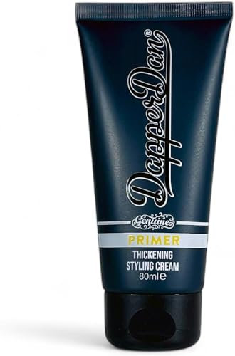 Dapper Dan Verdickende Styling-Creme-Basis, angereichert mit Koffein und Rosmarinöl, um eine Dicke von 80 ml zu verleihen