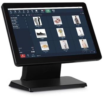 BINGNU Registrierkasse, POS System Cash Register, 14 Zoll Touchscreen 10 I3/i5 Mit VFD Und Software for Einzelhandel Shop Für Kleinunternehmen, Einzelhandel