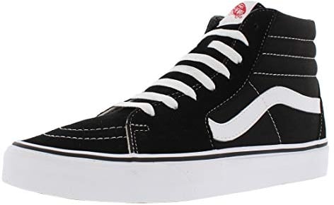 Vans Unisex Erwachsene SK8-Hi Sneaker, Black/Black/White, 43 EU